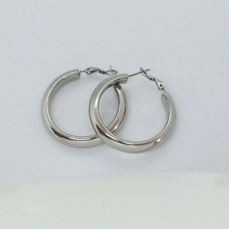 Küçük Gümüş Halka Küpe